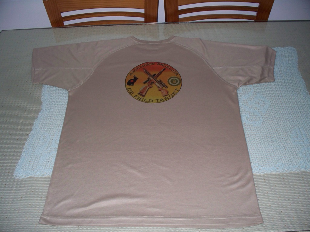 Parte posterior de la camiseta